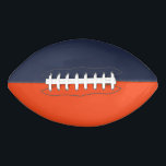 Uni Sports Team Colors Blue/Orange Football<br><div class="desc">Spielen Sie stilvoll mit Uni Sports Team Colors Blue/Orange Football!</div>