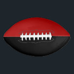 Uni Sports Team Colors Red/Black Football<br><div class="desc">Spielen Sie stilvoll mit Uni Sports Team Colors Red/Black Football!</div>