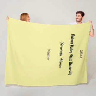 Uni Studentinnenverbindung personalisieren Fleece 