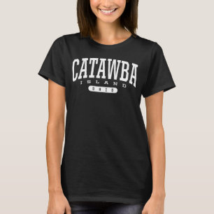 Uni Style Catawba Insel Ohio Souvenir T-Shirt