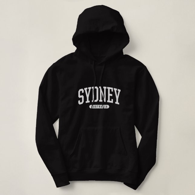 Uni Style Sydney Australien Souvenir-Geschenk Hoodie (Design vorne)
