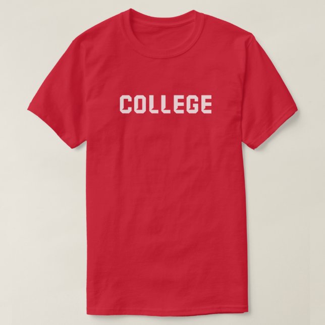 Uni T - Shirt (üblich) (Design vorne)