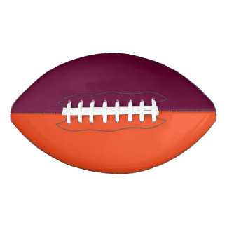 Uni Team Colors Maroon/Burnt Orange Football