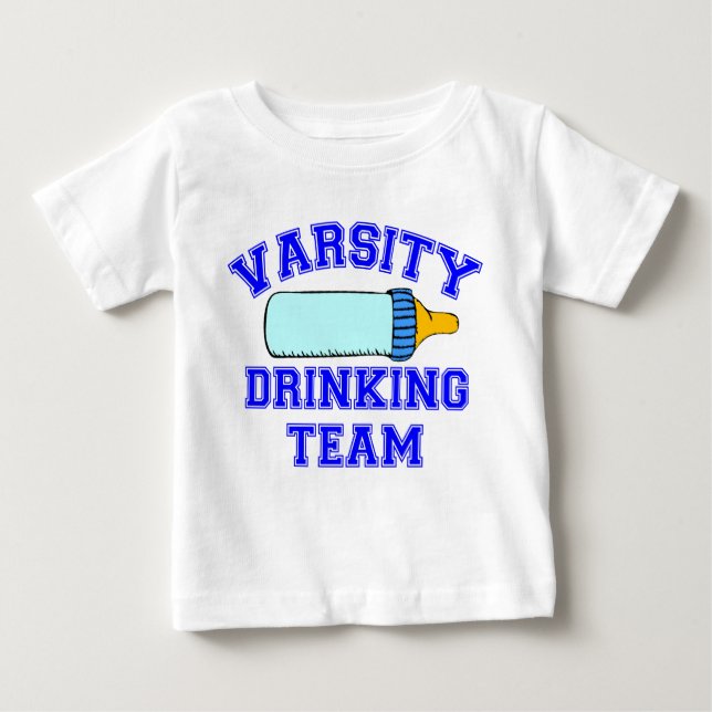 UNI-TRINKENDES TEAM BABY T-SHIRT (Vorderseite)