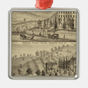 Uni von Frauen, Räder Ornament Aus Metall