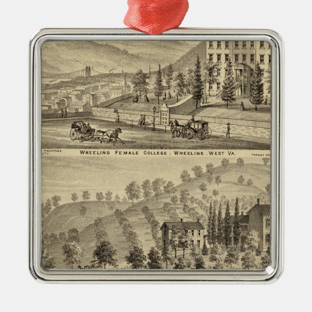 Uni von Frauen, Räder Ornament Aus Metall (Vorne)