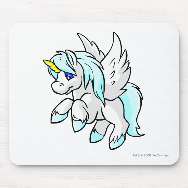 Uni Weiß Mousepad (Vorne)