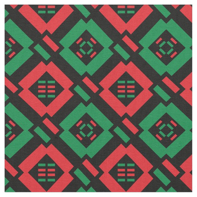 UNIA Flag & Trendy Pan American Fabric Mode GLD Stoff (Nahaufnahme)