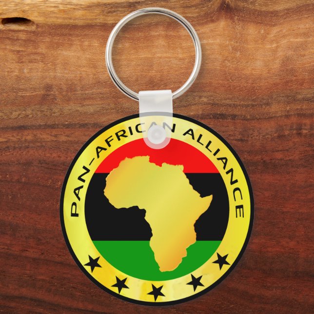 UNIA PAN AFRICAN ALLIANCE Africa Roots Tote Bag Schlüsselanhänger (Vorderseite)