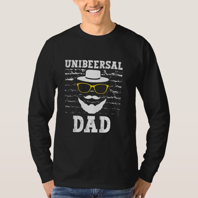 Unibeersal Vater Beer Lover Drink Alkohol T-Shirt (Vorderseite)