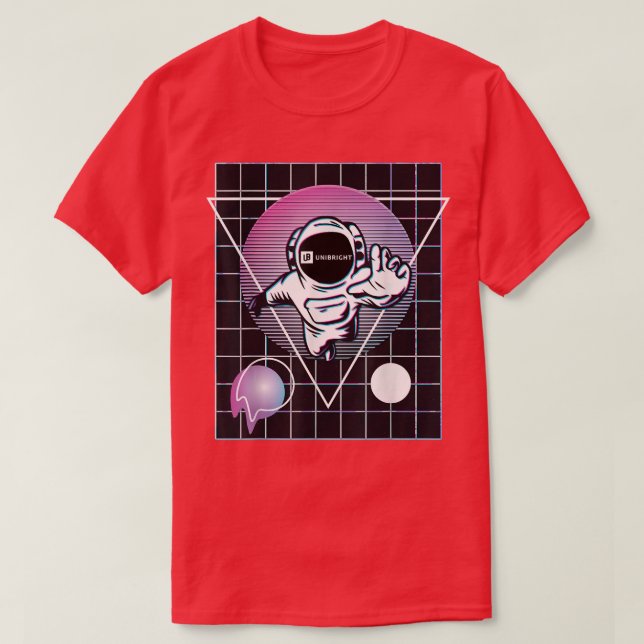 Unibright Astronaut T - Shirt (Design vorne)