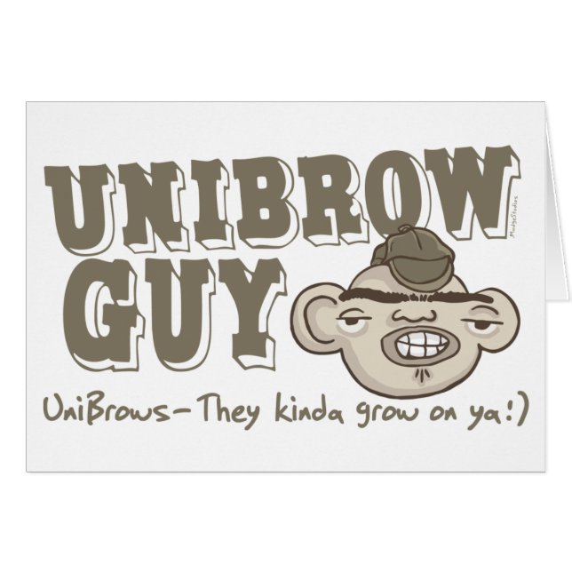 Unibrow Typ mit Hut (Vorderseite (Horizontal))