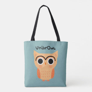 UnibrOwl Unibrow Owl Funny Niedlich Owl