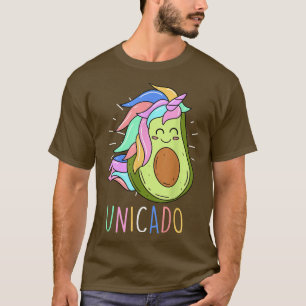 Unicado Avocado Unicorn Girl Women T-Shirt