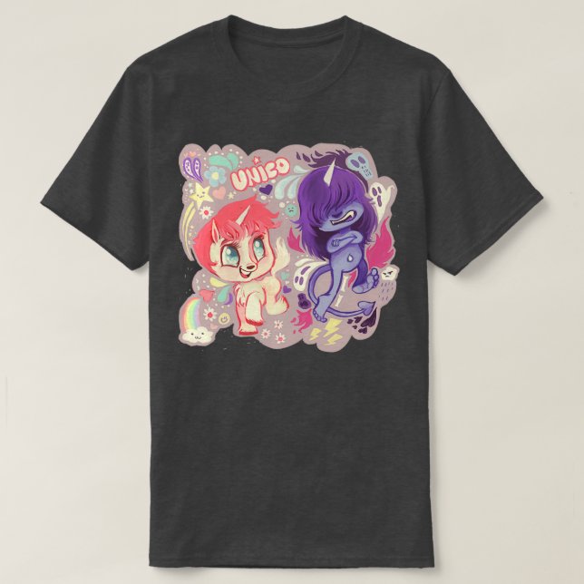 Unico und Beezle T-Shirt (Design vorne)