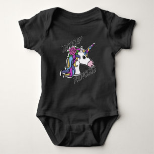 Unicoress Princess Design - Baby Jersey Bodysuit Baby Strampler