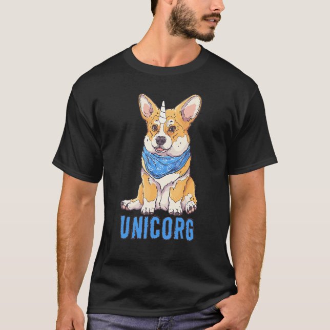 Unicorgi dog   Breed corgi   nice T-Shirt (Vorderseite)