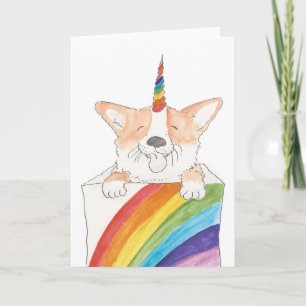 Unicorgi-Karte Karte