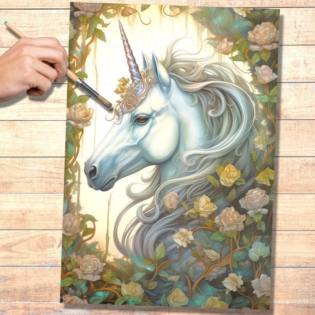 Unicorn 5 Decoupage Paper Seidenpapier (Von Creator hochgeladen)