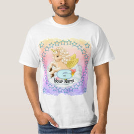 Unicorn 6 Jahre alte T - Shirt