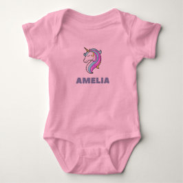 Unicorn Amelia Baby Bobysuit Strampler
