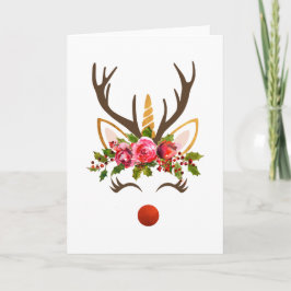 Unicorn Antler / Weihnachten Blume