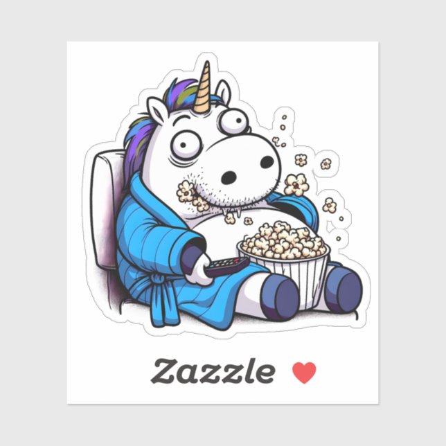 Unicorn-Arbeitsfernbedienung Aufkleber (Blatt)