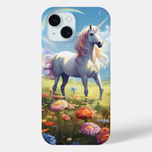 Unicorn auf Wiese Case-Mate iPhone Hülle