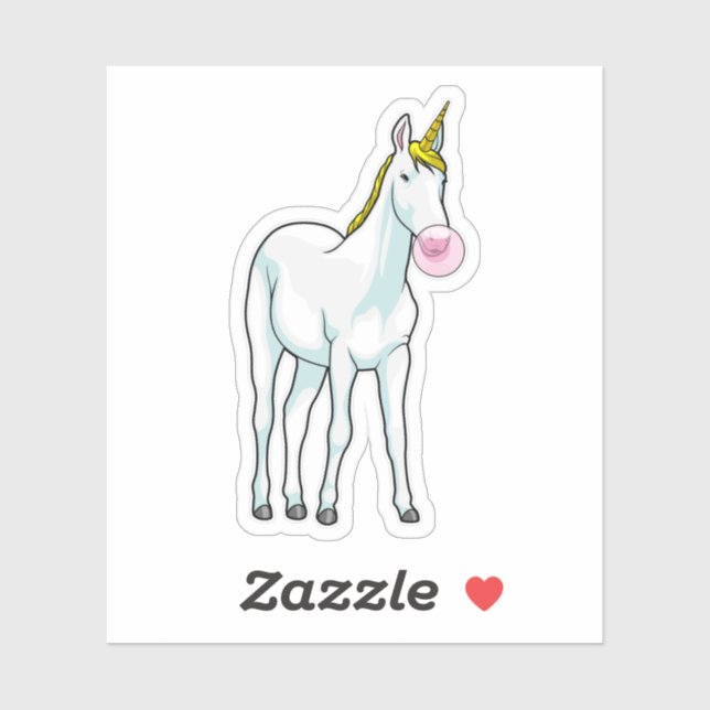 Unicorn Aufkleber (Blatt)