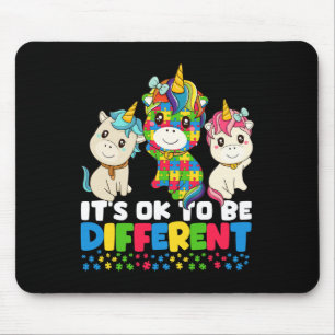 Unicorn-Autismus-Bewusstsein Mousepad