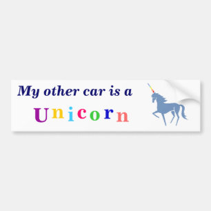 Unicorn-Autoaufkleber Autoaufkleber
