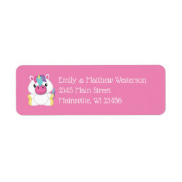 Unicorn Baby Dusche Rosa
