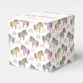 Unicorn Baby Duwer Gender Neutral Geschenkschachtel