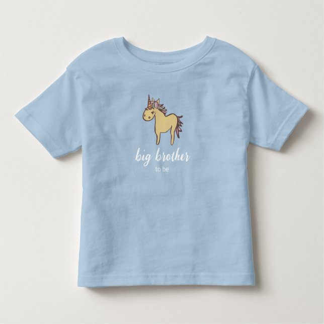 Unicorn Baby Duwer Gender Neutral Kleinkind T-shirt (Vorderseite)