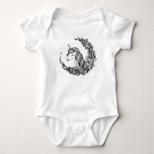 Unicorn Baby Romper Bodysuit Bekleidung Girls Strampler
