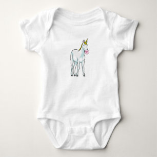 Unicorn Baby Strampler