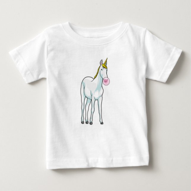 Unicorn Baby T-shirt (Vorderseite)