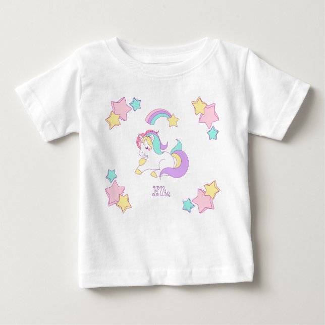 Unicorn Baby T - Shirt (Vorderseite)