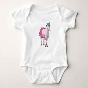 Unicorn Ballerina Ballerina Ballet Baby Strampler
