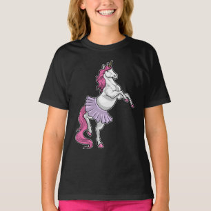 Unicorn Ballerina Ballerina Tanz T-Shirt