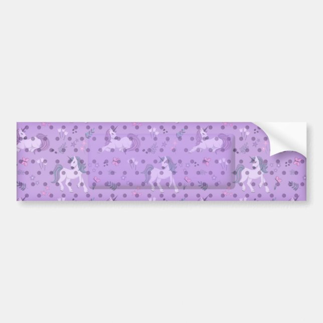 Unicorn Bandage Band Aid Autoaufkleber (Vorne)