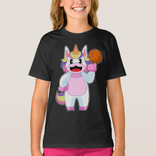 Unicorn Basketball-Spieler Basketball T-Shirt