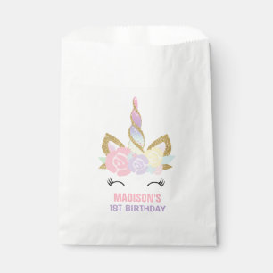 Unicorn-Bevorzugungs-Taschemagisches Unicorn-Party Geschenktütchen