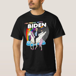 UNICORN BIDEN - I'm PRIDIN' WIth Biden T - Shirt
