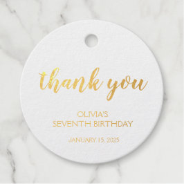 Unicorn Birthday Geschenkanhänger