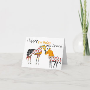 Unicorn Birthday Karte