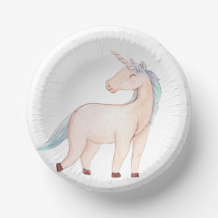 Unicorn Birthday Party Pappteller
