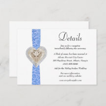 Unicorn Blue Lace Wedding Details