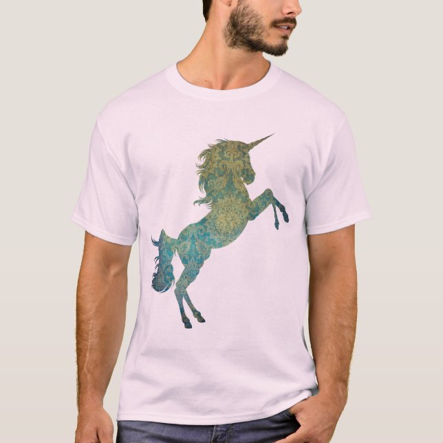 Unicorn-Blues T-Shirt (Vorderseite)