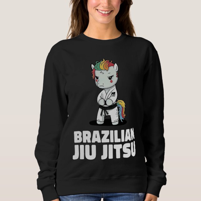 Unicorn Brazilian Jiu Jitsu and Grappling     Sweatshirt (Vorderseite)